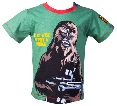 Kids Wookie Star Wars T-Shirt from Fabric Flavours £16.00 +FREE P&P